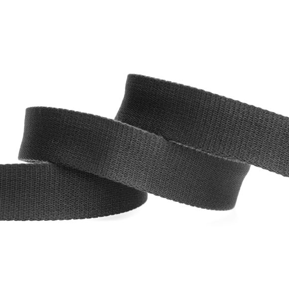 Taschengurtband "Rob" 30/40 mm (schwarz)
