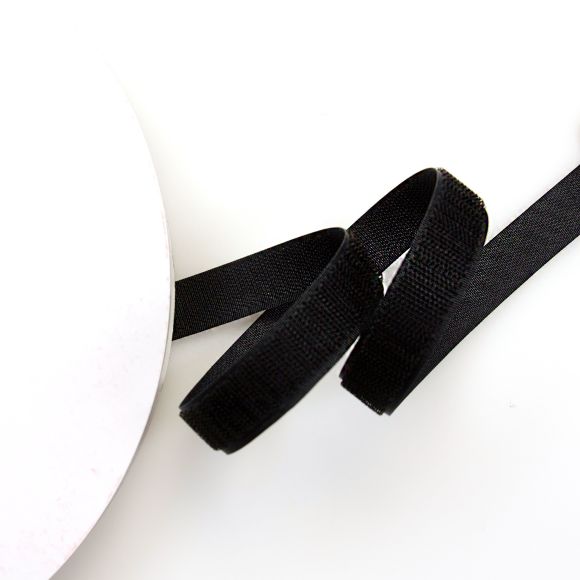 Velcro/bande auto-agrippante "Crochet" 20/100 mm - rouleau de 25 m (noir)