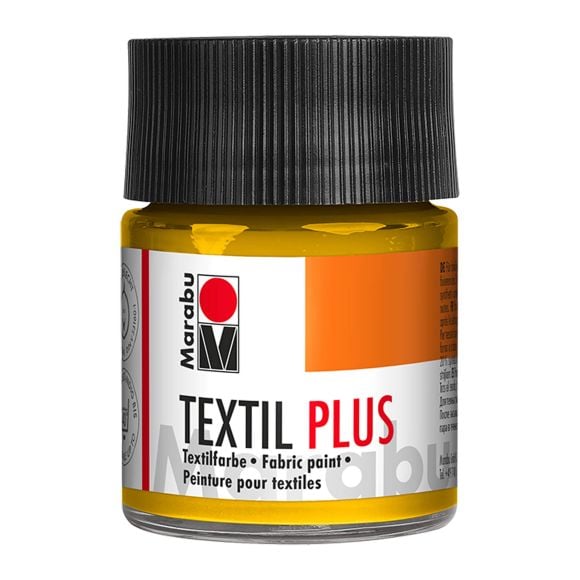 Marabu - Peinture pour textile "Textil plus" (021/jaune soleil)