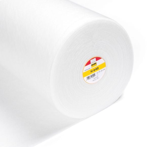 Vlieseline “H 640″ – Non-tissé thermocollant (blanc)