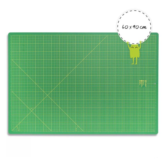 PRYM Fond de découpe 60 x 90 cm (vert) 611382