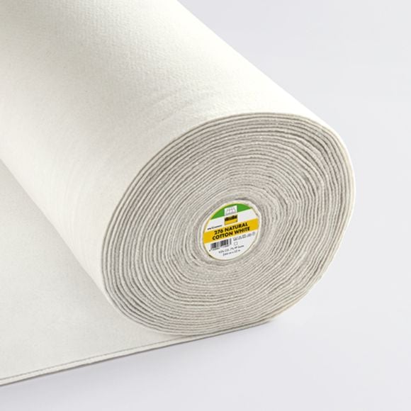 Vlieseline "276 Natural Cotton" - molleton volumineux grande largeur en coton (blanc)