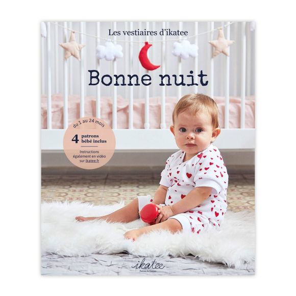 Livre - "Bonne nuit - couture pour bébé" de ikatee (français)