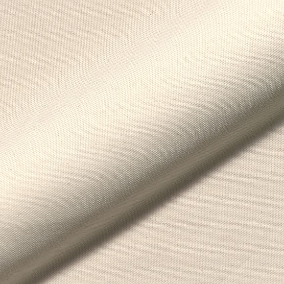 Tissu de décoration en coton "Dobby" (écru/écru)