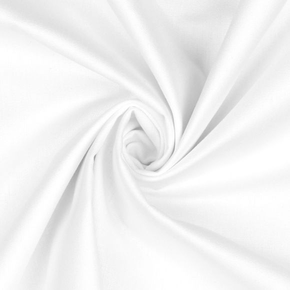 Popeline de coton "Europe" (blanc)