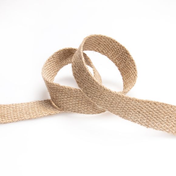 Sangle "Jute Natural" - 30/40 mm (brun)