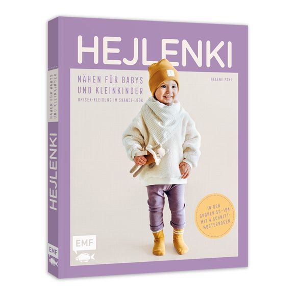Livre - "HEJLENKI - Nähen für Babys und Kleinkinder im Skandi-Look" (50-104)  de Helene Pani