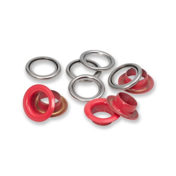 PRYM Oeillets - Ø 11 mm - lot de 20 (rouge) 542542