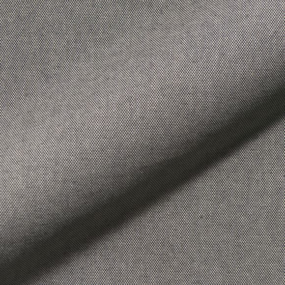 Tissu de décoration en coton "Dobby" (noir/écru)