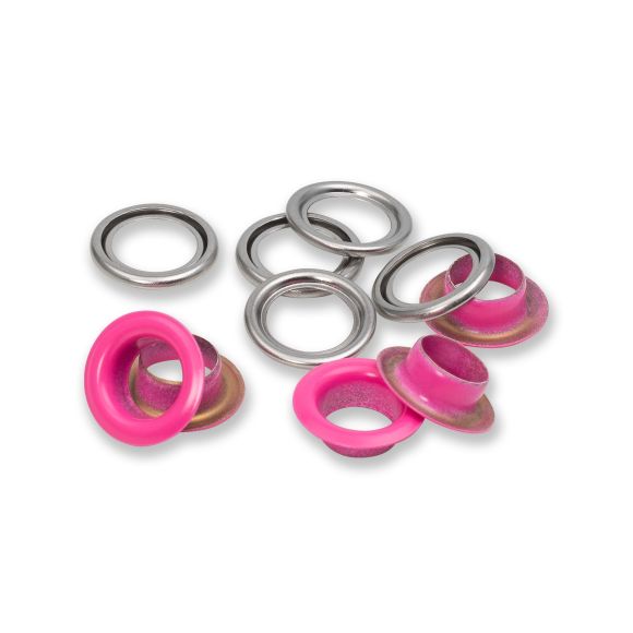 PRYM Ösen Ø 11 mm - Pack à 20 Stk. (pink) 542549