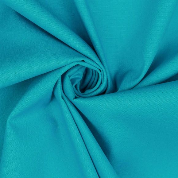 Popeline de coton "Europe" (turquoise)