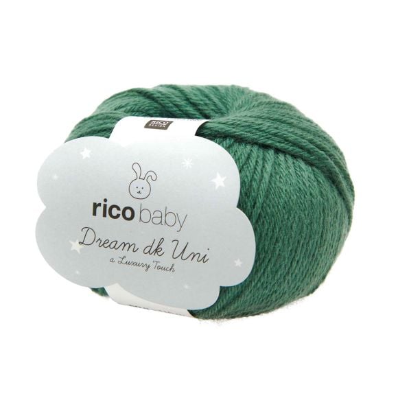 Laine bébé - Rico Baby Dream dk Uni - a Luxury Touch (mousse)