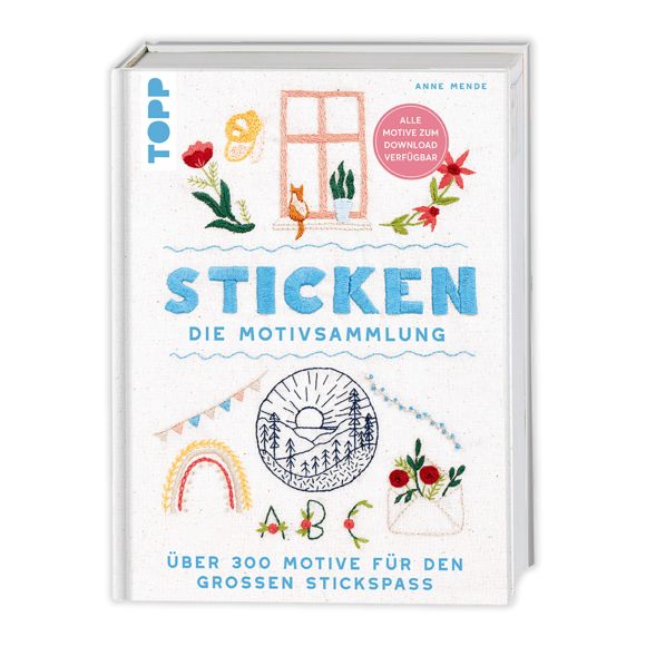 Buch - "Sticken: Die Motivsammlung" von Anne Mende