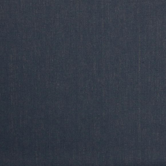 AU Maison Lin enduit "Coated Linen-Oxford Blue" (bleu foncé)