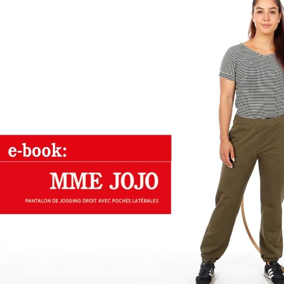 Tuto & patron PDF - Pantalon de jogging "Madame Jojo" de STUDIO SCHNITTREIF (en français)