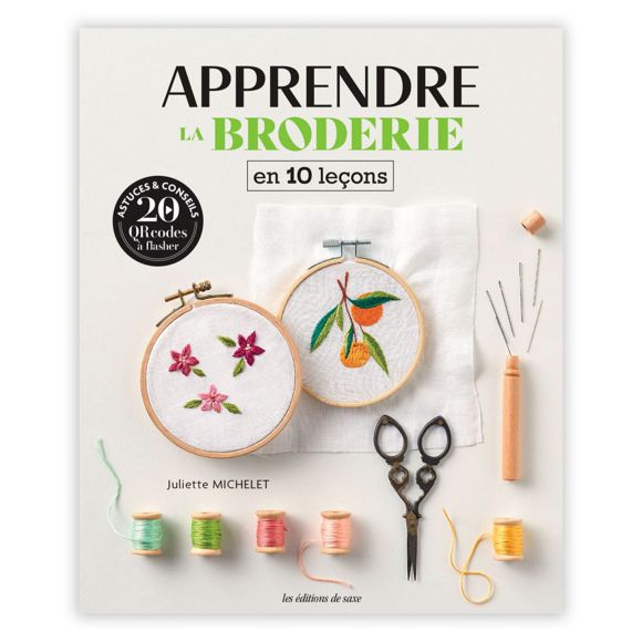 Buch - "Apprendre la broderie en 10 leçons" (französisch)