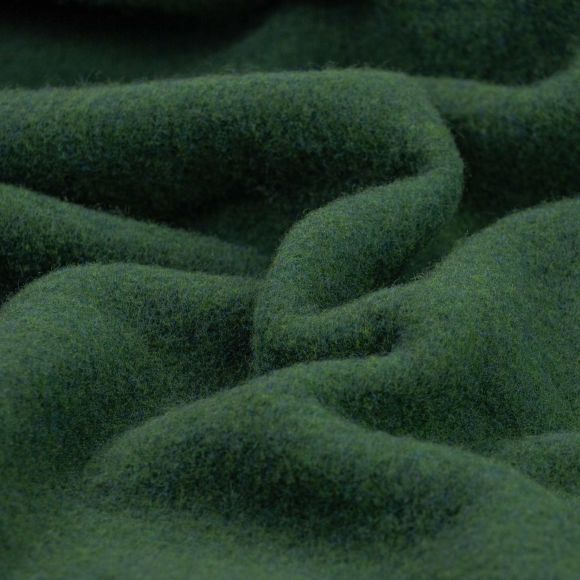Wollfleece "Dilana" (tannengrün meliert)
