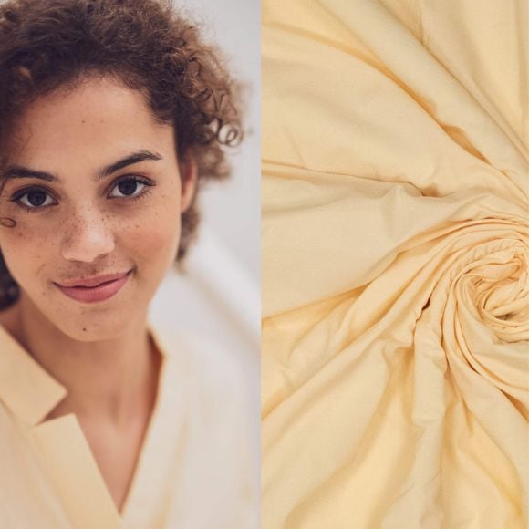 Coton "Ola - Fibre Mood" (jaune pâle)
