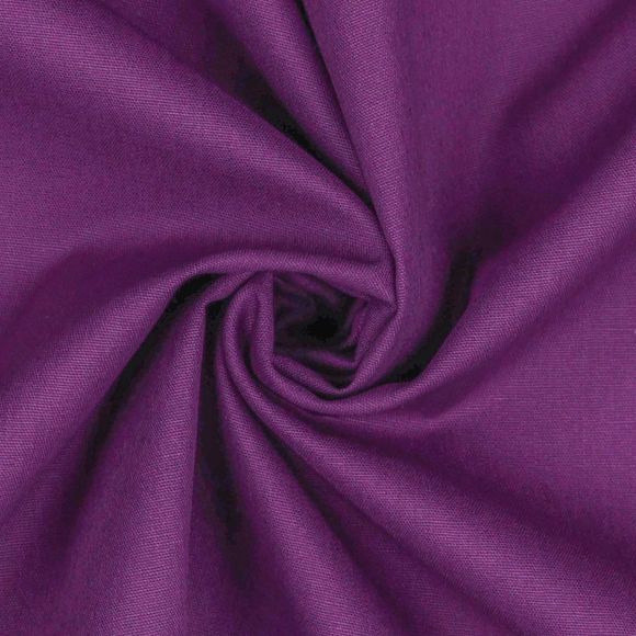 Popeline de coton "Europe" (rouge violet)
