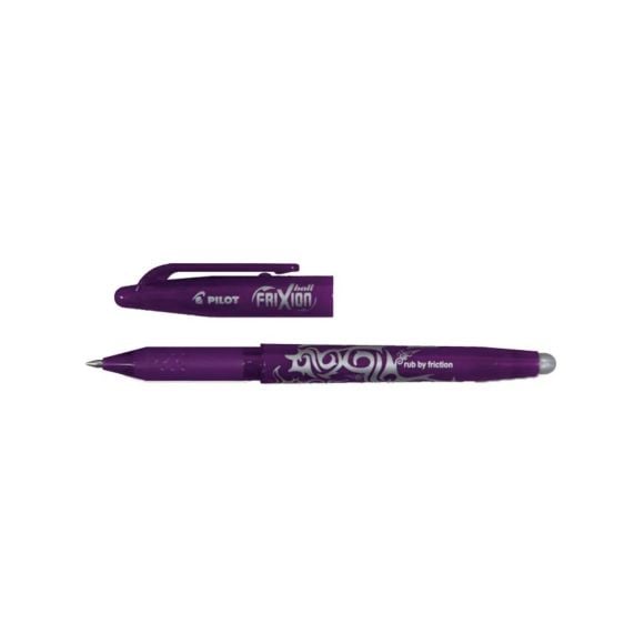 Stylo à encre effaçable "FriXion Ball" 0.7 mm (violet) de Pilot