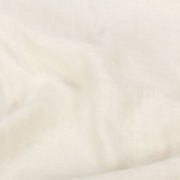 Lin - uni "lavé" (offwhite)
