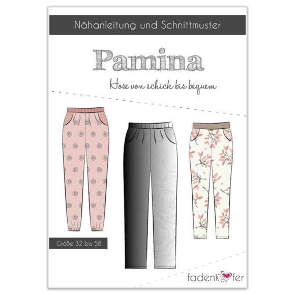 Patron - Pantalon pour femmes "Pamina" (32-58) de fadenkäfer (en allemand)