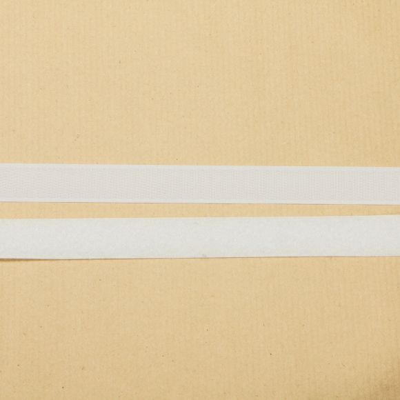 Klettband/Klettverschluss "Haken & Flausch" 20/30/40/50/100 mm - Stück à 1 Meter (weiss)