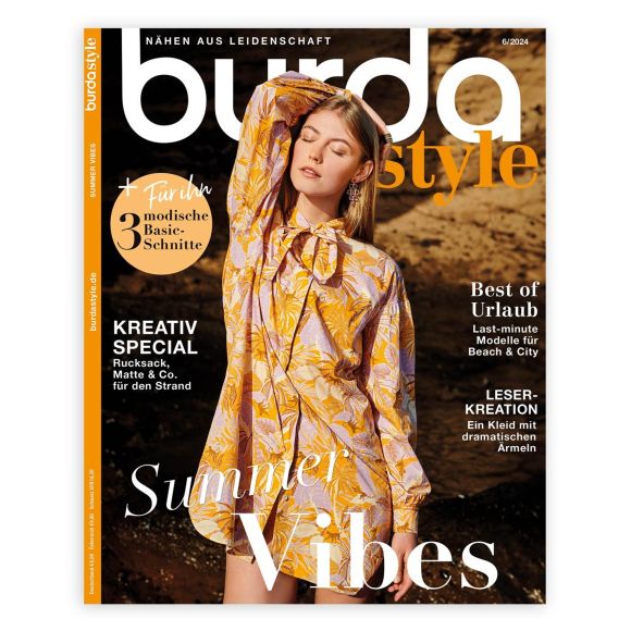burda style Magazin - 06/2024 Ausgabe Juni (en allemand)
