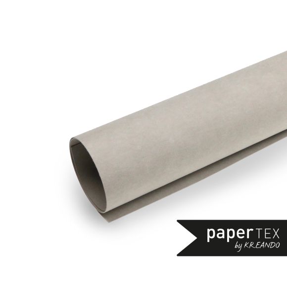 paperTEX - le papier lavable "Basic" 50 x 150 cm (gris pierre)
