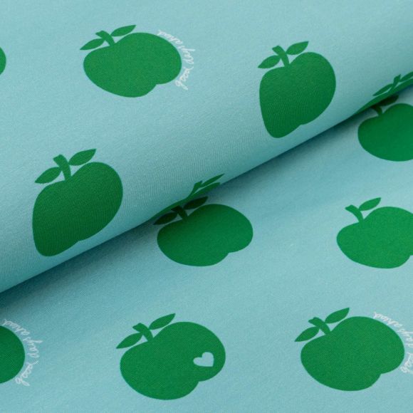Jersey de coton "Pomme" (menthe clair-vert) de byGraziela