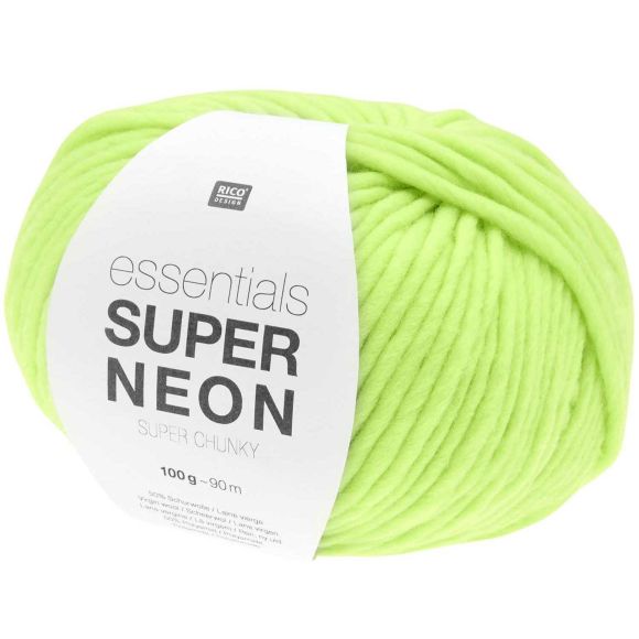 Wolle - Rico Essentials Super Neon super chunky (neongrün)