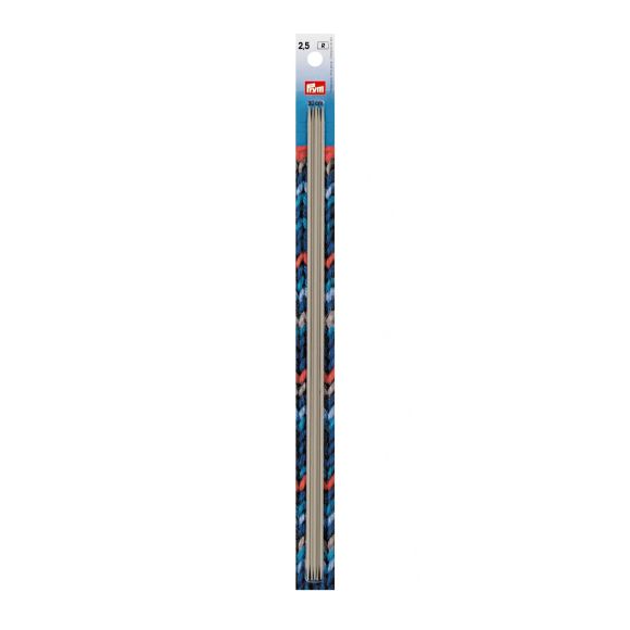 PRYM Jeu d'aiguilles/aiguilles double pointe - 30 cm par lot de 5