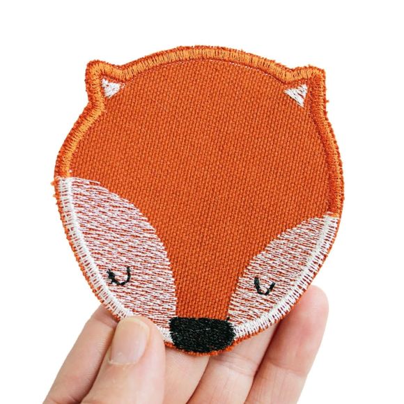 Patch/Knieflicken "Fuchs" (orange) von halfbird