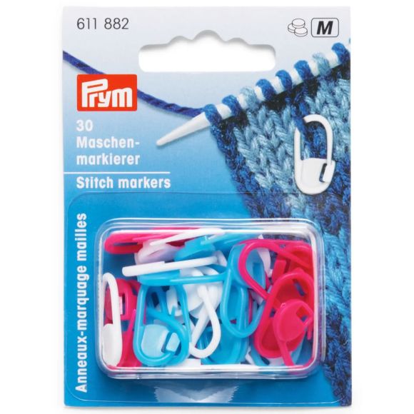 PRYM Marqueurs de mailles - lot de 30 pièces 611882