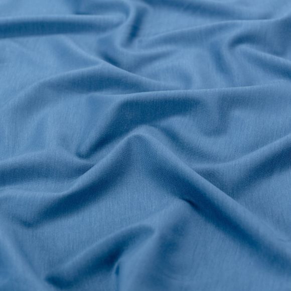 Romanit Jersey - Viskose "Vittoria" (jeansblau)