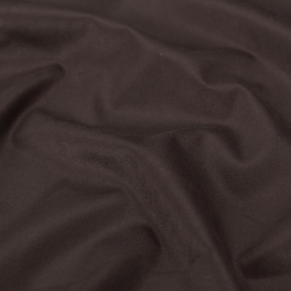 Kunstwildleder Stretch "Double Suede" (dunkelbraun)