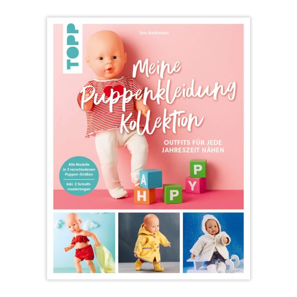 Livre - "Meine Puppenkleidung Kollektion" de Ina Anderen (en allemand)