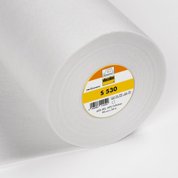 Vlieseline "S530" - Entoilage fort façon chabraque 45 cm (blanc)