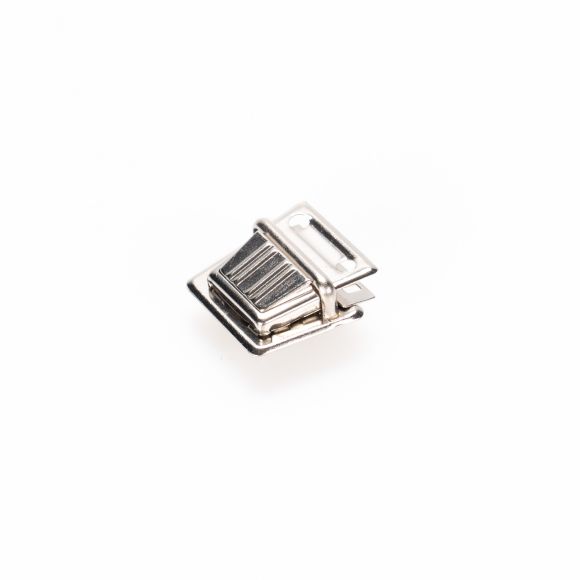 Fermoir pour cartable "Tuck-Tite Quadratus" - 25 mm (argenté)