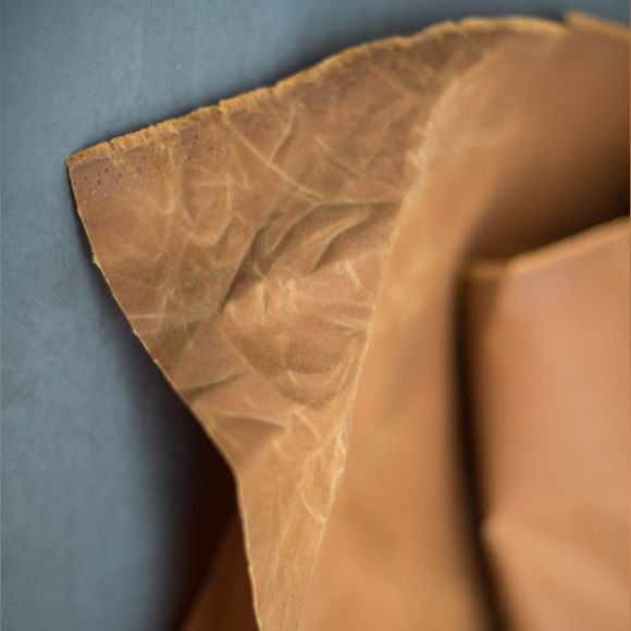 Organic Oilskin Bio-Baumwolle "uni-gold" (camel) von MERCHANT & MILLS