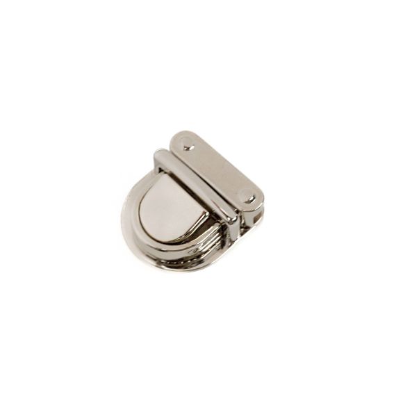 Fermoir pour cartable "Tuck-Tite Simple" - 24 mm (argenté)