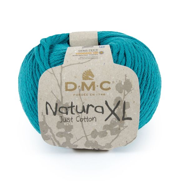 DMC Fil en coton "Natura XL" (81/pétrole)