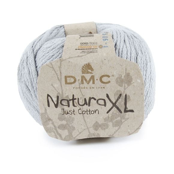 DMC Fil en coton "Natura XL" (12/gris)