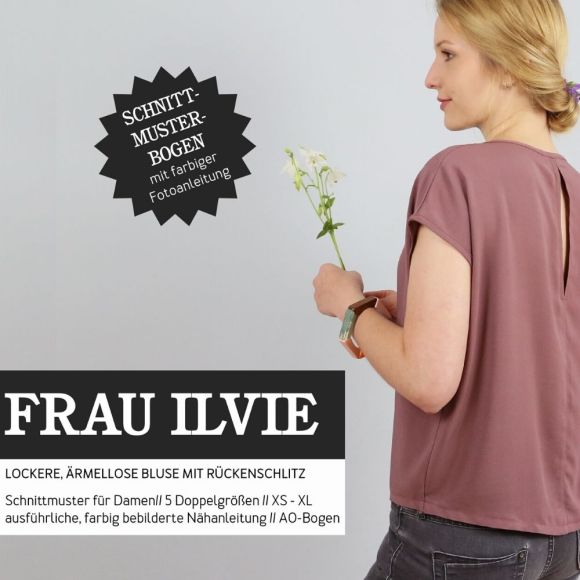 Schnittmuster - Damen Bluse "Frau Ilvie" (Gr. XS-XL) von STUDIO SCHNITTREIF