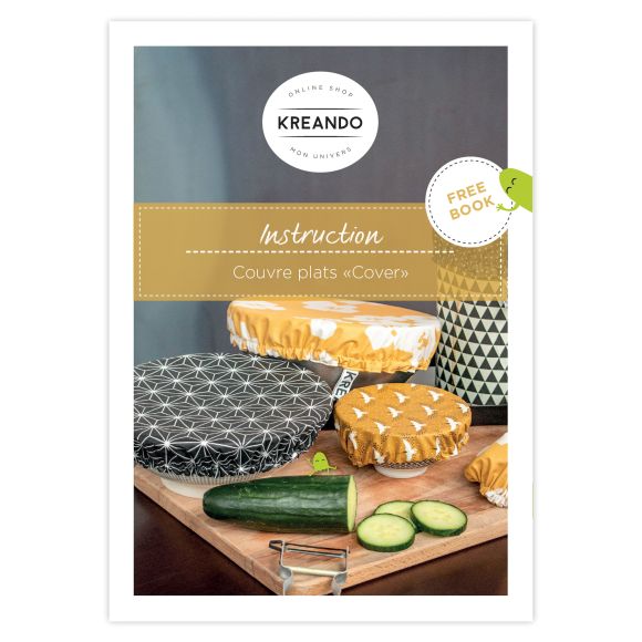 Tuto gratuit PDF - Couture - Couvre-plat/charlotte "COVER" de KREANDO (français)