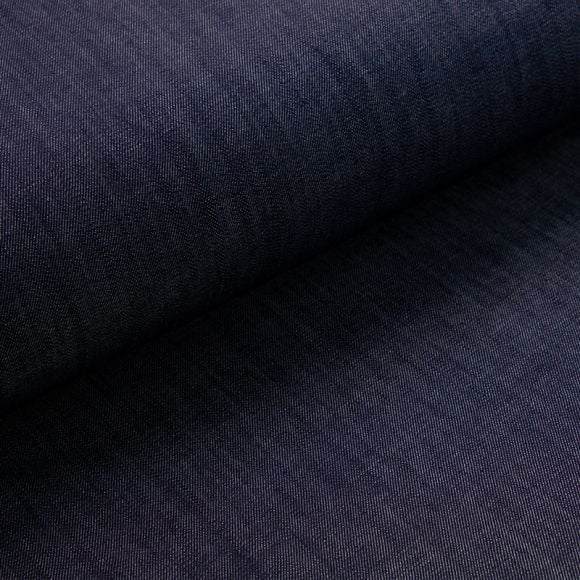 Tissu jeans coton bio (bleu foncé) de C. PAULI