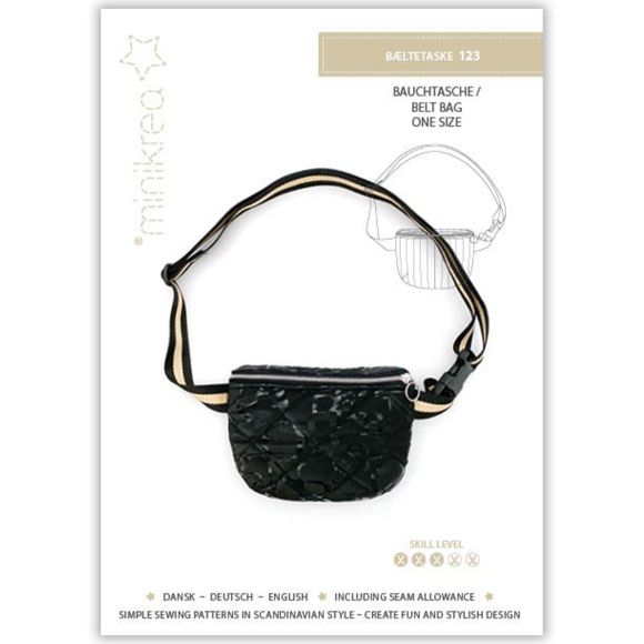 Patron "Sac banane" de minikrea (allemand/anglais/danois)