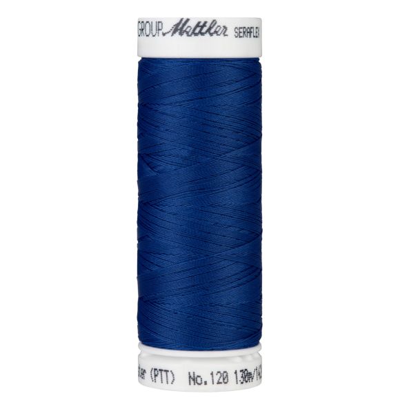 Mettler fil à coudre - extensible "Seraflex" - bobine à 130 m (1303/royal blue)