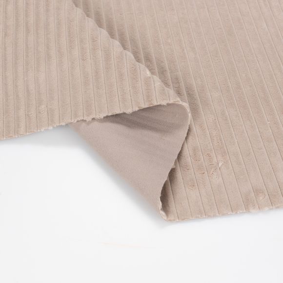 Deko- & Polsterstoff Cord "Manchester - Maxi" (sand)