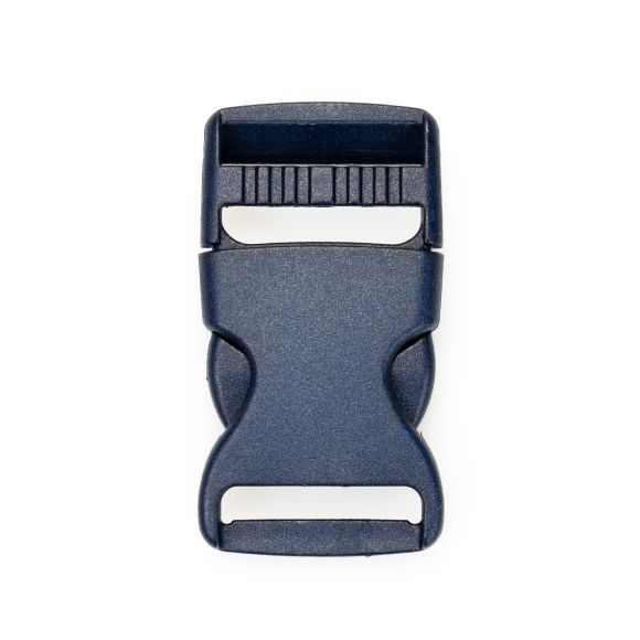 Fermoir - boucle à ouverture rapide en plastique "Rob" (bleu nuit) / Sperrartikel